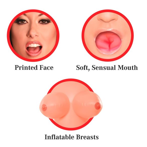 Pipedream Brooke Le Hook - lalka erotyczna w skali 1:1 - silikon