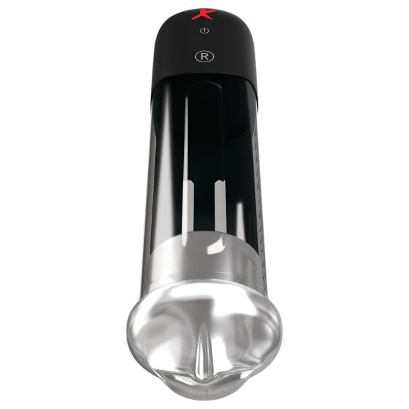 PDX Blowjob - automatyczna pompa do penisa z ustami - czarna