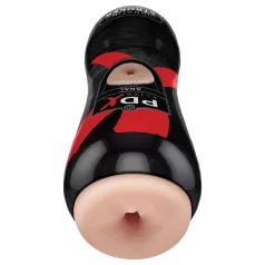 PDX Elite - wibrujący masturbator analny (naturalny)