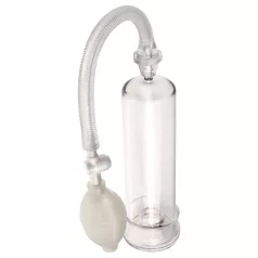   Pipedream - Pump Worx Beginner's - przezroczysta pompka do penisa (19 cm)