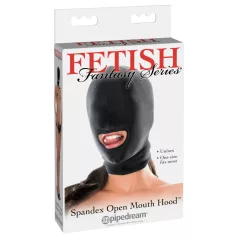 Fetish Fantasy - maska fetyszowa z otworem na usta - czarna