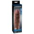 X-TENSION Mega 2 - naturalistyczna nakładka na penisa (20,3 cm) - ciemny naturalny