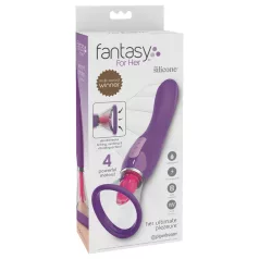   Pipedream - Fantasy - bezprzewodowy, 3w1 lizak erotyczny (fioletowy)
