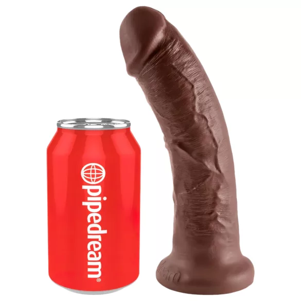 King Cock 8 dildo (20 cm, brązowy)
