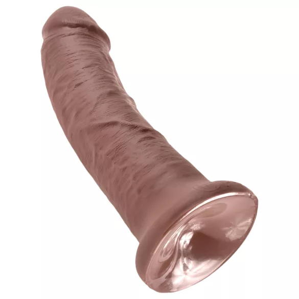 King Cock 8 dildo (20 cm, brązowy)