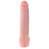 King Cock 15 - dildo z jądrami z przyssawką (38 cm, kolor naturalny)
