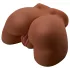 Pipedream Junk in Tha Trunk - wibrujący kobiecy tors masturbator (ciemny naturalny)