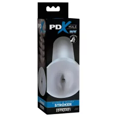   PDX Pump & Dump - realistyczny masturbator w kształcie pośladków (przezroczysty)