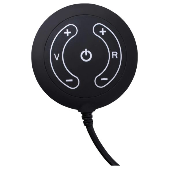 PDX Elite Milk Me Silly - wibrujący tors masturbator (naturalny)