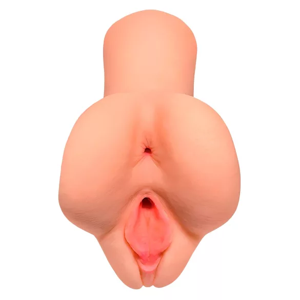 PDX Pick Your Pleasure - realistyczny masturbator 2 w 1 (naturalny)