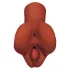 PDX Pick Your Pleasure - realistyczny masturbator 2 w 1 (brązowy)
