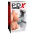 PDX Perfect 10 - masturbator tors z dużym biustem - silikonowy - kolor naturalny