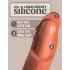 King Cock Elite 6 - realistyczny dildo z przyssawką - ciemny 15 cm