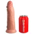 King Cock Elite 8 - realistyczny dildo z przyssawką 20 cm - kolor cielisty