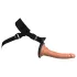 King Cock Elite Comfy - strap-on dildo z uprzężą - ciemny naturalny