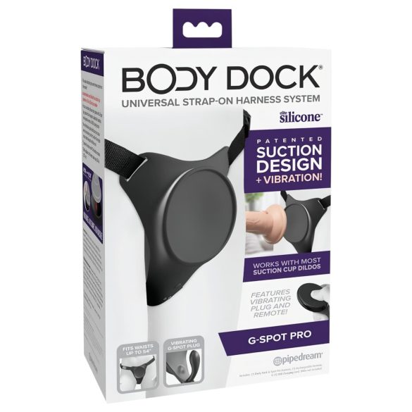 Body Dock - dildo do strapona - G-punkt - Silexd 7 - silikon