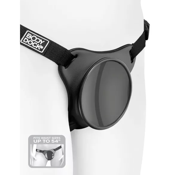 Body Dock OG - przypinany dół z przyssawką (czarny)