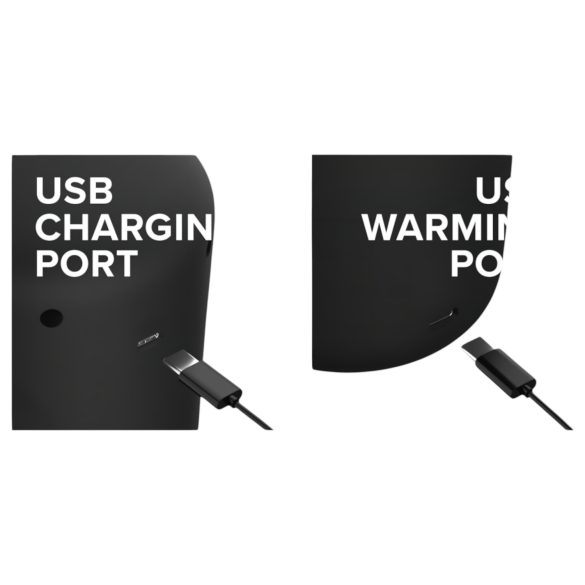 PDX Elite - masturbator męski z funkcją grzania - czarny