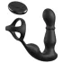 Pipedream Anal Fantasy Ass-Gasm - wibrujący analny masażer z obracającą się główką i pierścieniem na penisa (czarny)