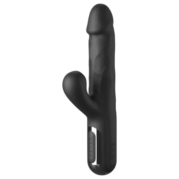 Fetish - potrójny wibrator tłokowy z 3 silnikami (czarny)