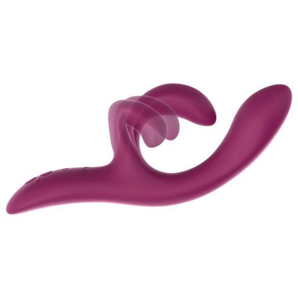 We-Vibe Nova 2 - wibrator z ramieniem na łechtaczkę - silikon fioletowy