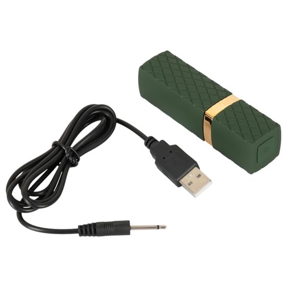 Emerald Love - wibrująca szminka ładowana USB - wodoodporna - czerwona