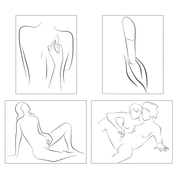 We-Vibe Tango X - wibrujący masażer łechtaczki - wodoodporny - niebieski