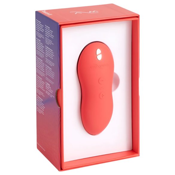 We-Vibe Touch X - wibrator łechtaczkowy wodoodporny akumulatorowy koralowy