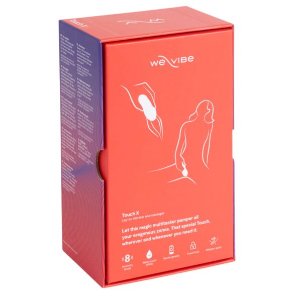 We-Vibe Touch X - wibrator łechtaczkowy wodoodporny akumulatorowy koralowy
