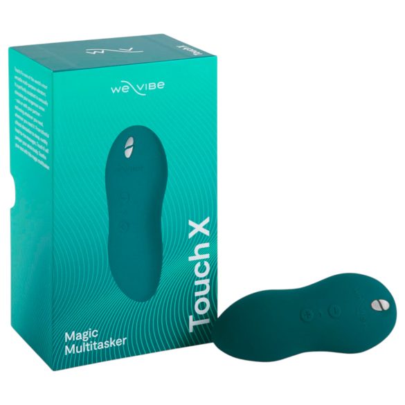 We-Vibe Touch X - akumulatorowy, wodoodporny wibrator łechtaczkowy (zielony)