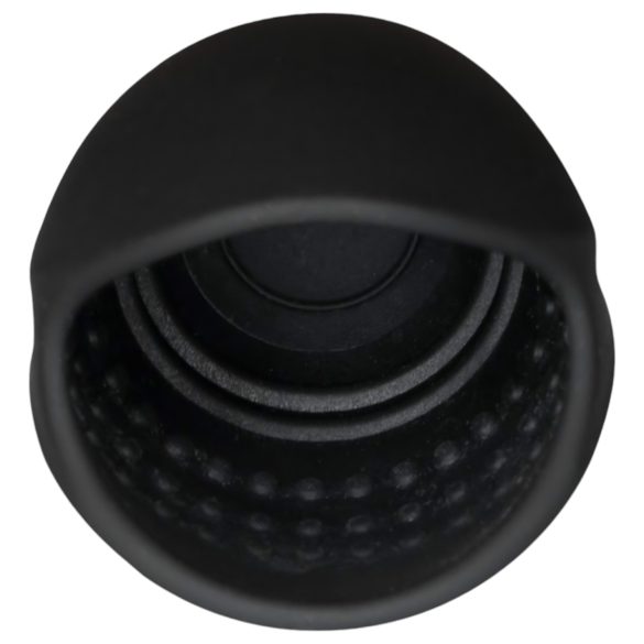 Rebel - wibrator na żołądź z dilatorem - czarny