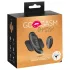 GoGasm Panty - wibrujący stymulator łechtaczki akumulatorowy czarny