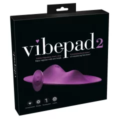   VibePad 2 - wibrator do lizania w formie poduszki - silikon fioletowy