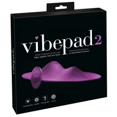   VibePad 2 - wibrator do lizania w formie poduszki - silikon fioletowy