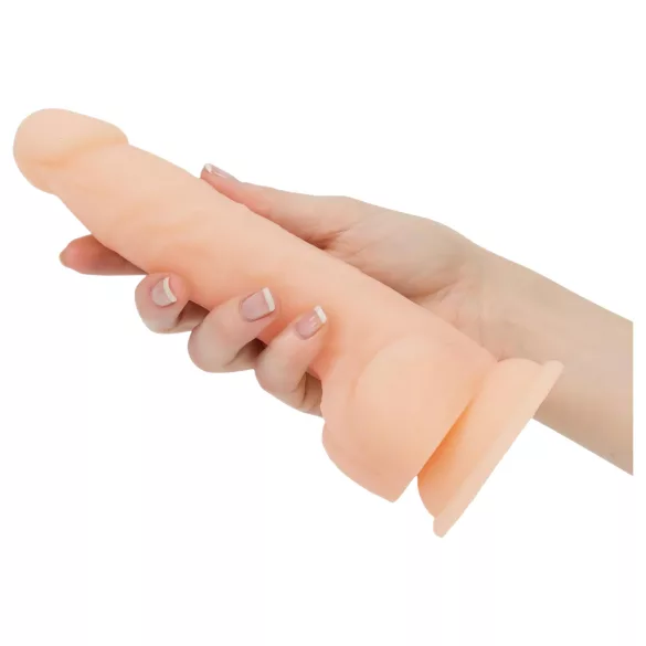 Naked Addiction - wibrator rotacyjny - realistyczny - 20 cm - beżowy