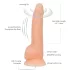 Naked Addiction - wibrator rotacyjny - realistyczny - 20 cm - beżowy