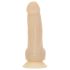 Naked Addiction Rotating 7 - obrotowy wibrator (18cm) - naturalny