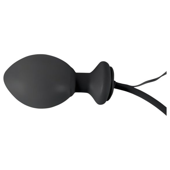 You2Toys - wibrujący korek analny pompowany - czarny