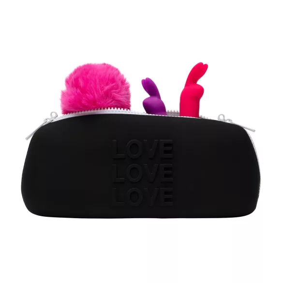 Happyrabbit Couples - zestaw wibratorów dla par - 7 elementów - akumulatorowy