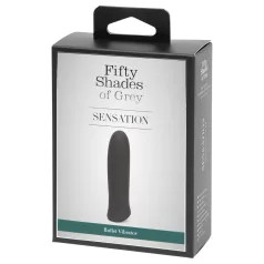   Fifty Shades of Grey - mini wibrator punktowy - wodoodporny - czarny