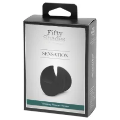   Fifty Shades of Grey - Sensation - wibrator na żołądź - silikon czarny