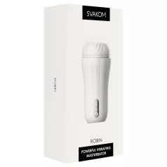 Svakom Robin - masturbator akumulatorowy (biały)