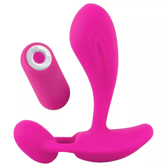 SMILE RC - wibrator na pilota do punktu G - silikonowy różowy