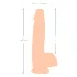 Natute Skin - dildo realistyczny z żyłkami - 25 cm - kolor naturalny