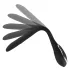 Penis Plug Dilator - akumulatorowy, wibrujący dilator (1 cm, czarny)