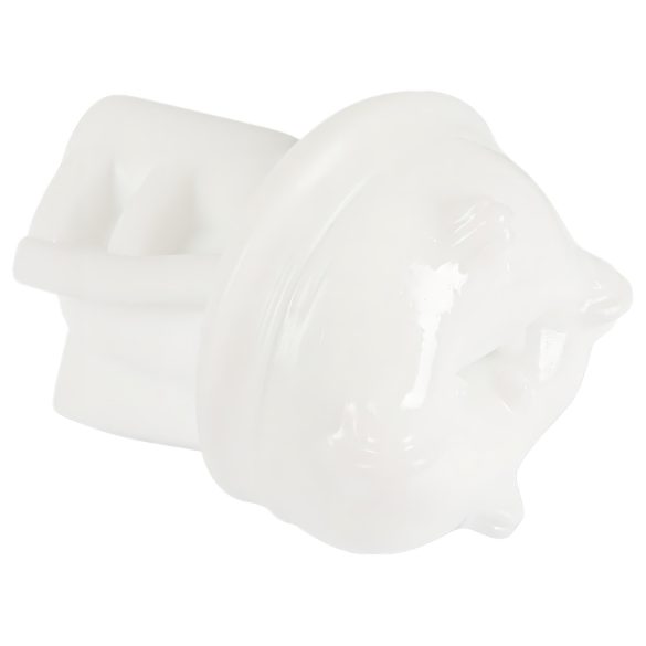 STROKER - masturbator akumulatorowy - ssący i wibrujący - biały