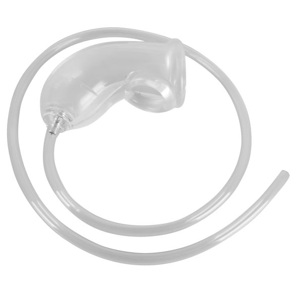 You2Toys - nakładka na penisa z rurką do sikania - przezroczysta