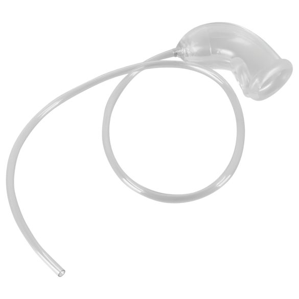 You2Toys - nakładka na penisa z rurką do sikania - przezroczysta