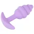 Cuties Mini Butt Plug - silikonowy korek analny (fioletowy, 2,8 cm)