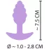 Cuties Mini Butt Plug - silikonowy korek analny (fioletowy, 2,8 cm)